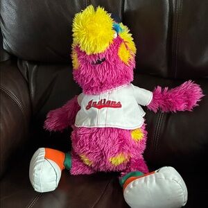 Slider Cleveland Indians Mascot Plushie Collectible!!!!!